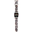 Pasek do APPLE WATCH 1 / 2 / 3 / 4 / 5 / 6 / SE / 7 / 8 (38 / 40 / 41 mm) Hello Kitty Strap Silicone Tags Graffiti (HKAWMSDGPTE)