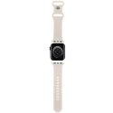 Pasek do APPLE WATCH 1 / 2 / 3 / 4 / 5 / 6 / SE / 7 / 8 (38 / 40 / 41 mm) Hello Kitty Strap Silicone Tags Graffiti (HKAWMSDGPTE)