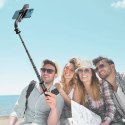 Selfie Stick Tripod z Lampą LED Bluetooth Tech-Protect L05S czarne