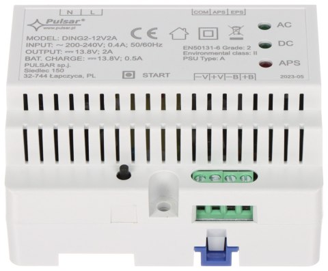 ZASILACZ BUFOROWY IMPULSOWY DING2-12V2A PULSAR