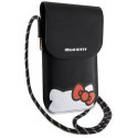 Torebka Hello Kitty Leather Hiding Kitty Cord (HKOWBPSCKEK) czarne