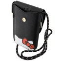 Torebka Hello Kitty Leather Hiding Kitty Cord (HKOWBPSCKEK) czarne