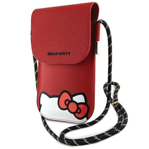 Torebka Hello Kitty Leather Hiding Kitty Cord (HKOWBPSCKER) czerwone