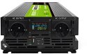 PRZETWORNICA NAPIĘCIA Green Cell PowerInverter LCD 24V / 230V 3000/6000W CZYSTA SINUSOIDA