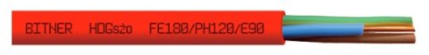 KABEL PPOŻ OGNIOODPORNY BITNER HDGsżo PH120 300/500V 3x1,5 - 100m