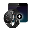 Smartwatch Amazfit GTR 4 Black + Waga Smart Scale