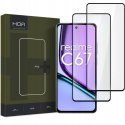 Szkło Hartowane REALME C67 4G HOFI Glass Pro+ 2-pack czarne