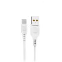 Ładowarka Sieciowa 12W 2.4A + Kabel USB - Micro USB Denmen DC01 biała