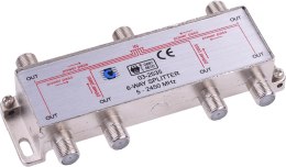 Rozgałęźnik Splitter 5-2450 MHz 6-drożny Cabletech