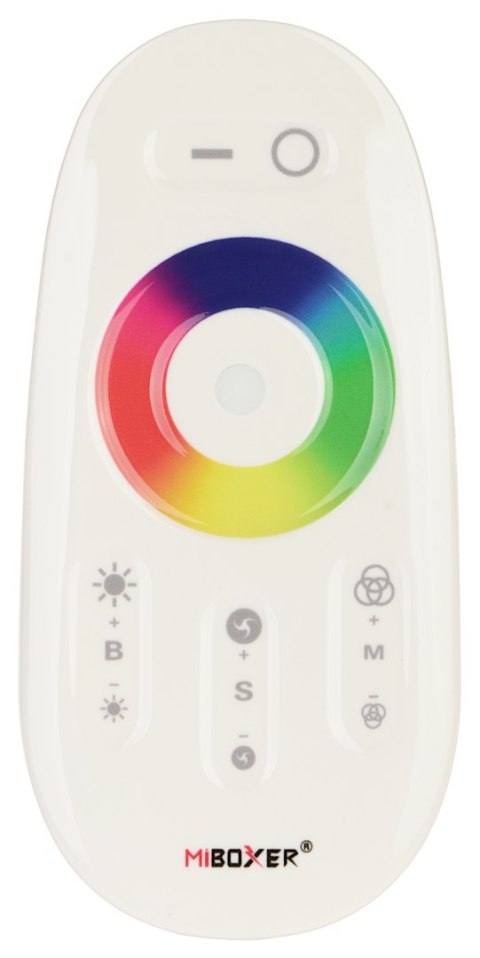 STEROWNIK OŚWIETLENIA LED Z PILOTEM LED-RGB-WC/RF 2.4 GHz, RGB 12 ... 24 V DC MiBOXER / Mi-Light