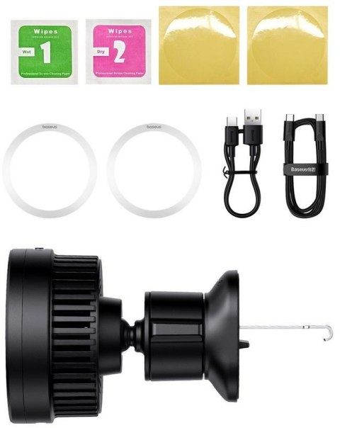 UCHWYT SAMOCHODOWY ŁADOWARKA INDUKCYJNA Baseus MagPro C40164100121-00 15W
