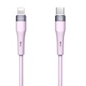 Kabel 27W USB-C - Lightning Nillkn Data Cable FlowSpeed Silicon fioletowe