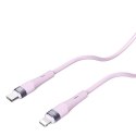 Kabel 27W USB-C - Lightning Nillkn Data Cable FlowSpeed Silicon fioletowe