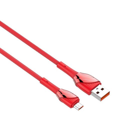 Kabel 30W 2m USB - Micro USB LDNIO LS662 czerwony