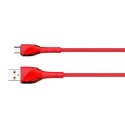 Kabel 30W 2m USB - Micro USB LDNIO LS662 czerwony