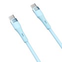 Kabel 60W USB-C - USB-C PD Nillkn Data Cable FlowSpeed Silicon niebieskie