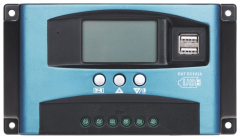 REGULATOR SOLARNY ŁADOWANIA AKUMULATORÓW SCC-40A-PWM-LCD-M2