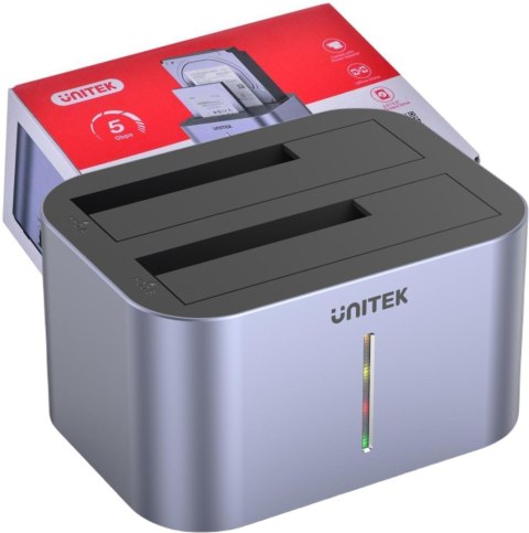 Stacja klonująca Unitek S1306A 2x SATA 2,5"/3,5" 5Gbps