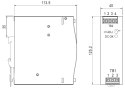 ZASILACZ IMPULSOWY EDR-150-24 MEAN WELL