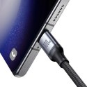 Kabel 2w1 USB-C / 2x USB-C Joyroom Speedy SA21-1T2 150cm 100W w oplocie czarny