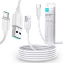 Kabel USB-A / USB-C Joyroom S-UC027A9 200cm 3A w oplocie biały