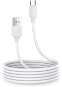 Kabel USB-A / USB-C Joyroom S-UC027A9 200cm 3A w oplocie biały