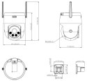 KAMERA IP SZYBKOOBROTOWA ZEWNĘTRZNA P5AE-PV Picoo A2 Wi-Fi - 5 Mpx 4 mm DAHUA