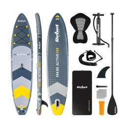 Deska SUP REBEL ACTIVE z siedziskiem 350x81x15, zestaw RBA4501