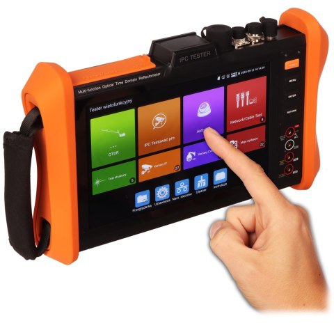 REFLEKTOMETR OPTYCZNY (OTDR) Z TESTEREM CCTV CS-R7-80H DELTA TESTER