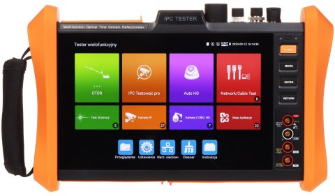 REFLEKTOMETR OPTYCZNY (OTDR) Z TESTEREM CCTV CS-R7-80H DELTA TESTER