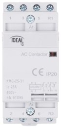 STYCZNIK MODUŁOWY KMC-25-31 25 A 400 V AC IDEAL