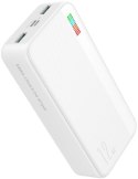 Powerbank Joyroom Dazzling Series JR-T018 30000mAh 12W 2.4A 2x USB-A biały