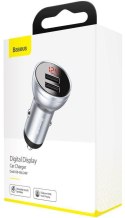 ŁADOWARKA SAMOCHODOWA Baseus Digital Display CCBX-0S 24W 4.8A 2x USB-A