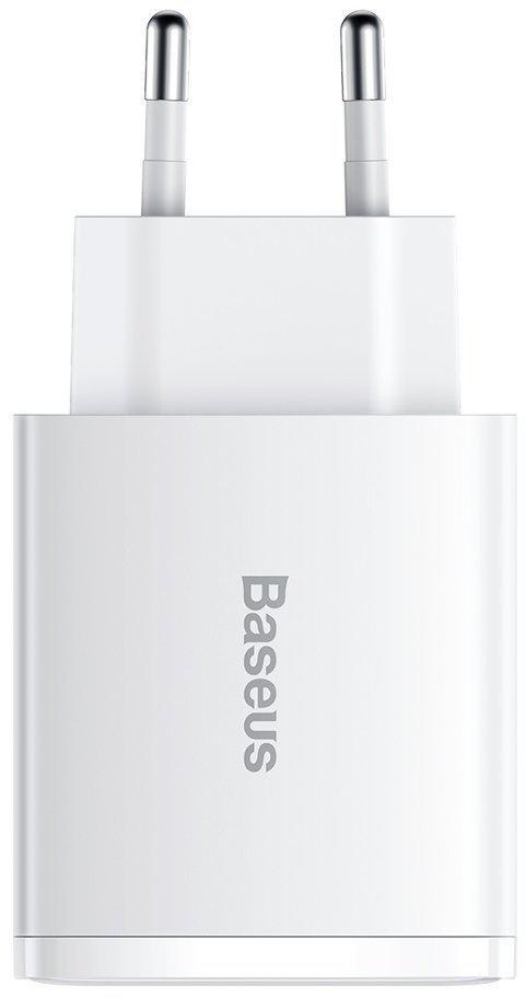 ŁADOWARKA SIECIOWA Baseus Compact Quick Charger CCXJ-E02 30W 2x 1x 3.0 QC