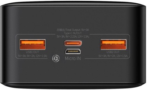 Powerbank Baseus Bipow Digital Display PPBD050401 30000mAh 20W PD QC 3.0 1x