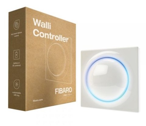 Przycisk/inteligentny włącznik Walli Controller FIBARO FGWCEU-201-1