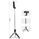 Selfie Stick Bluetooth Tripod Kijek do Selfie 68 cm XO SS08 czarny