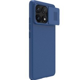 Etui XIAOMI POCO X6 PRO 5G Nillkin CamShield niebieskie