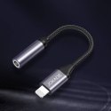 Adapter Audio 2w1 11.2cm (iPhone Lightning) Jokade Feilian (JC001) czarny