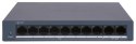 SWITCH POE DS-XS0110-P 8-PORTOWY Hikvision