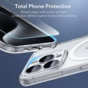 Etui + Szkło Hartowane APPLE IPHONE 15 PRO ESR Classic Pro Set Halolock Magsafe Clear transparentne