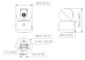 KAMERA IP OBROTOWA WEWNĘTRZNA H5B Hero B1 Wi-Fi - 5 Mpx 3.6 mm DAHUA