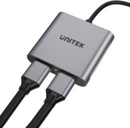 Adapter Unitek USB-C na 2x HDMI