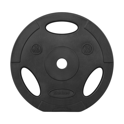 Obciążenie bitumiczne zestaw 2x10kg, otwór 31mm, talerz z uchwytami, REBEL ACTIVE