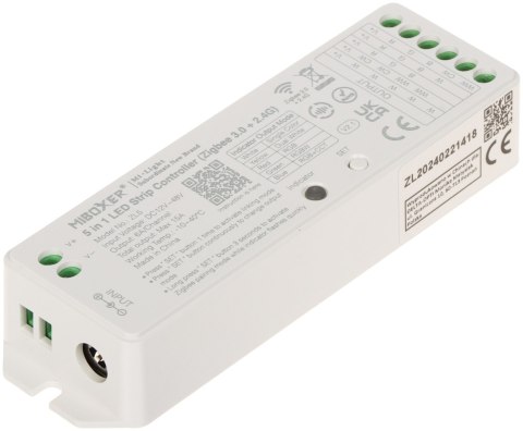 STEROWNIK OŚWIETLENIA LED ZigBee, ZL5 ZigBee, 2.4 GHz, RGBCCT (RGBWW) 12 ... 48 V DC MiBOXER / Mi-Light