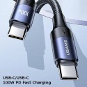 Kabel 100W PD 1.2m USB-C - USB-C Usams U71 SJ524USB01 (US-SJ524) czarny