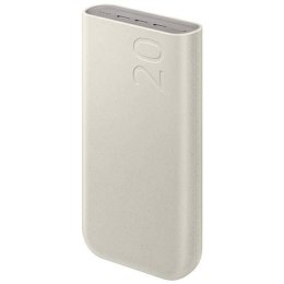 Powerbank Samsung EB-P4520XU 20000 mAh 45W 3xUSB-C beżowy/beige