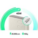 Powerbank Samsung EB-P4520XU 20000 mAh 45W 3xUSB-C beżowy/beige