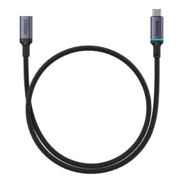 Przedłużenie kabla USB-C Baseus męski do żeński High Definition 10Gbps, 0,5m (czarny)