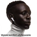 USAMS Słuchawki Bluetooth 5.0 TWS IA series bezprzewodowe czarny/black BHUIA01 (US-IA04)